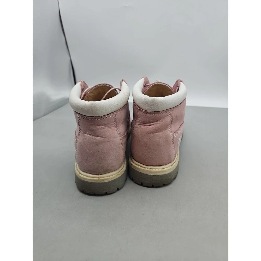 Timberland Nellie Chukka Boots‎ Womens Size 10 Nubuck Waterproof Pink Shoes